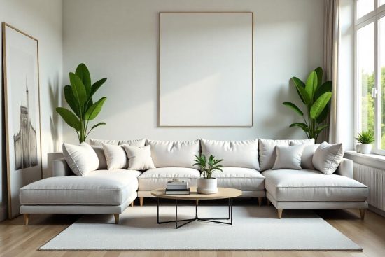 Exploring L-shaped Sofa for livingroom