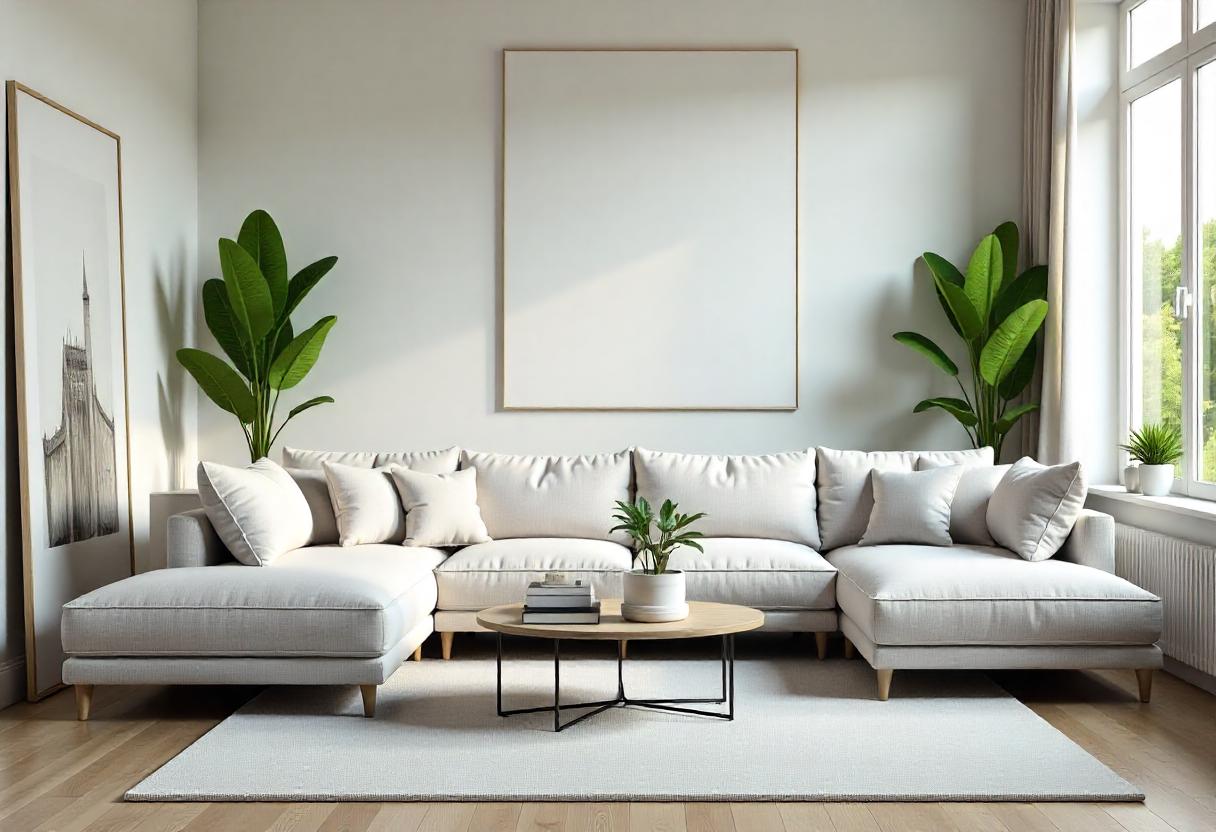 Exploring L-shaped Sofa for livingroom