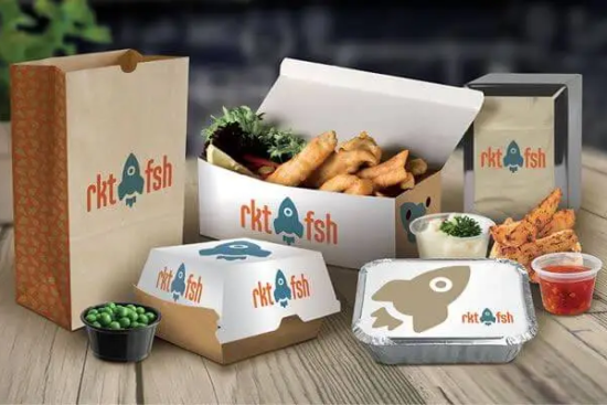 Food takeaway boxes