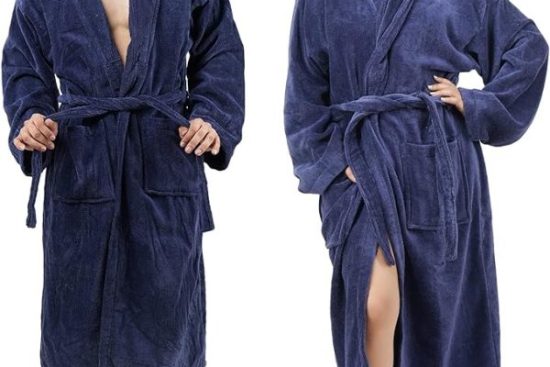 Bathrobe cotton terry towel