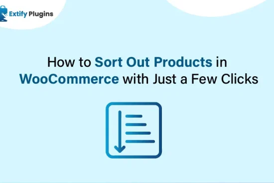 WooCommerce Product Sorting Plugin