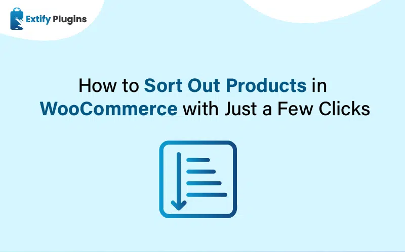 WooCommerce Product Sorting Plugin