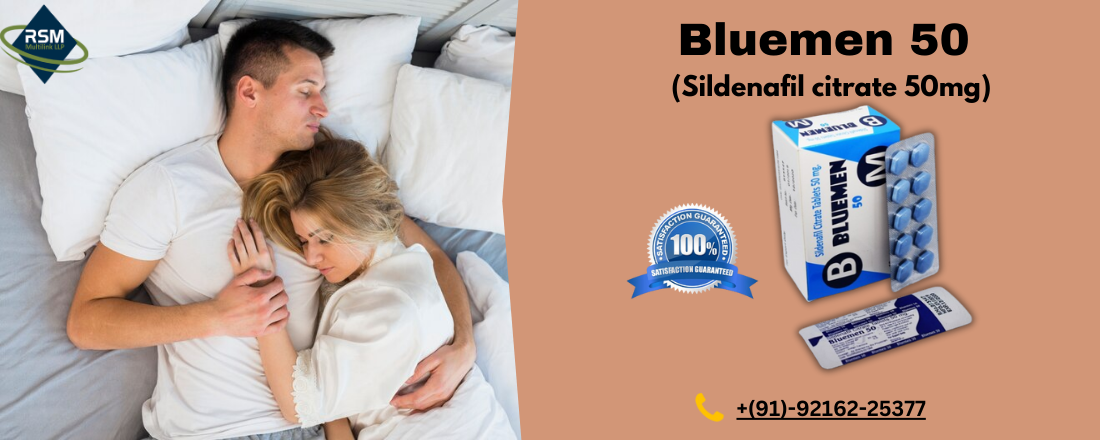 Bluemen 50 (Sildenafil citrate 50mg)