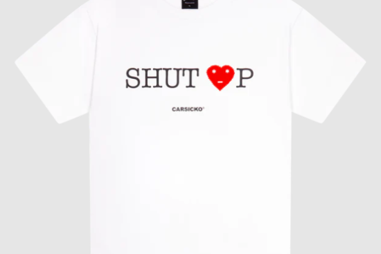 Carsicko-Shutup-White-Shirt