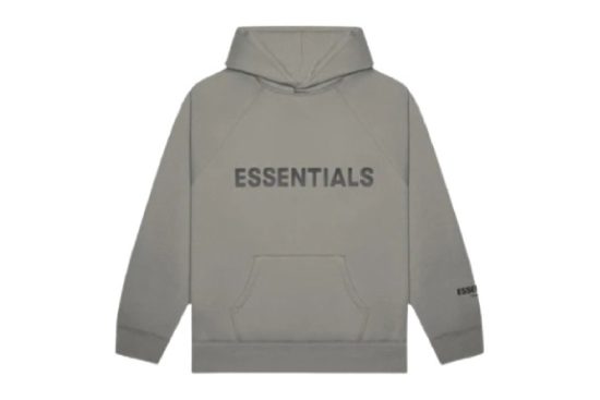 Grey Essentials Hoodie for Unisex