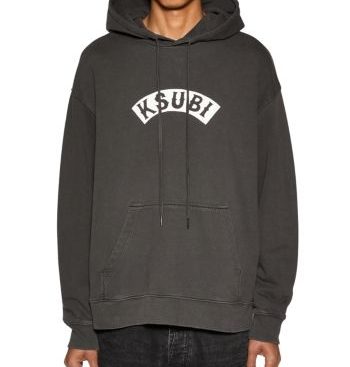 Ksubi Logo Graphic Hoodie - Black