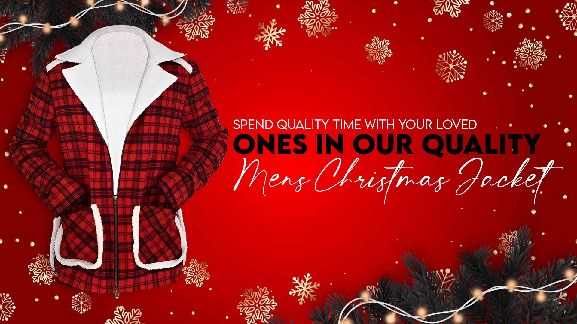 Spend Quality Time With Your Loved Ones In Our Quality Mens Christmas Jacket