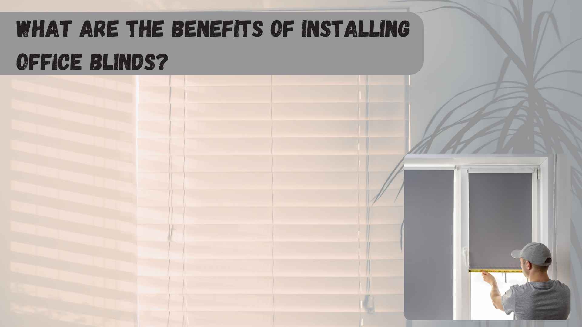 What Are the Benefits of Installing Office Blinds