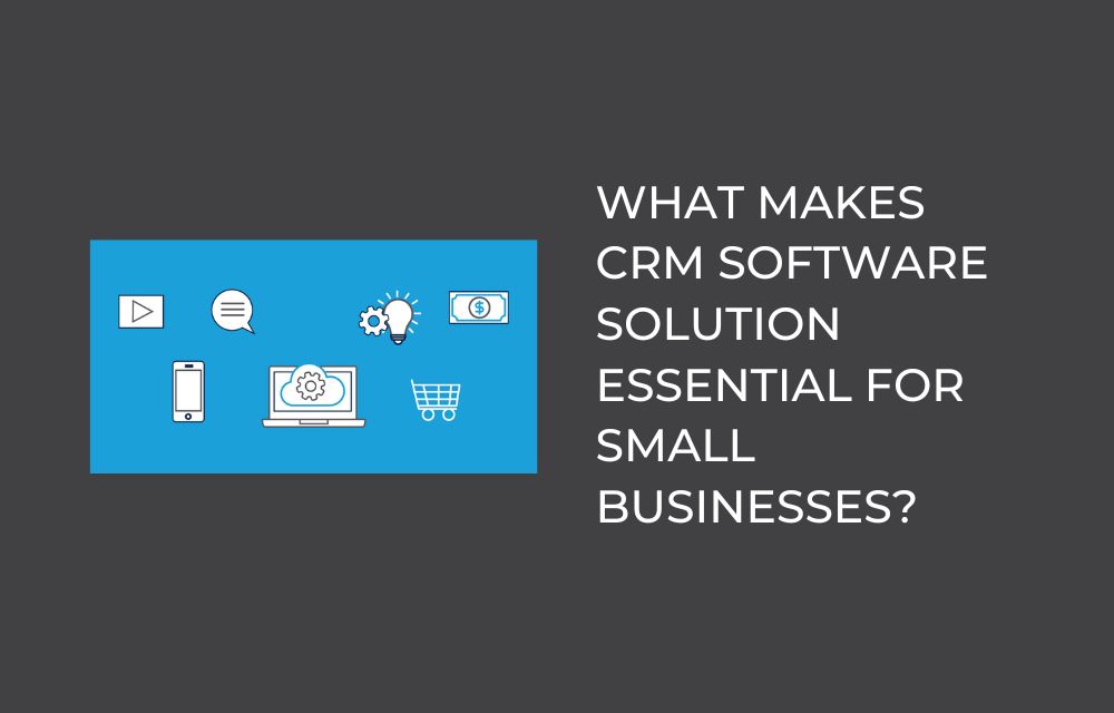 What Makes CRM Software Solution Essential for Small Businesses