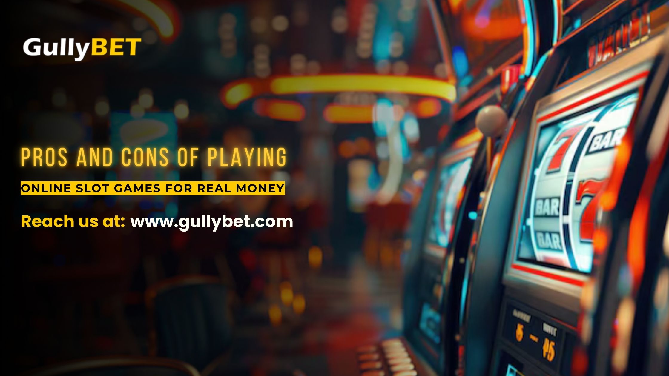 Pros And Cons Of Playing Online Slot Games For Real Money