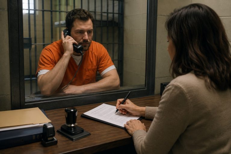 Notarizing Documents for Someone Who Is in Jail: What Families Should Know